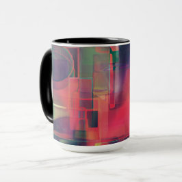 Grönt och röd lagrar och en svag väggton mugg