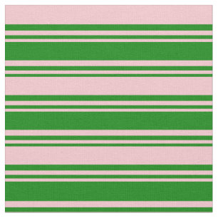 Grönt och Rosa Färgad stripe Mönster Tyg