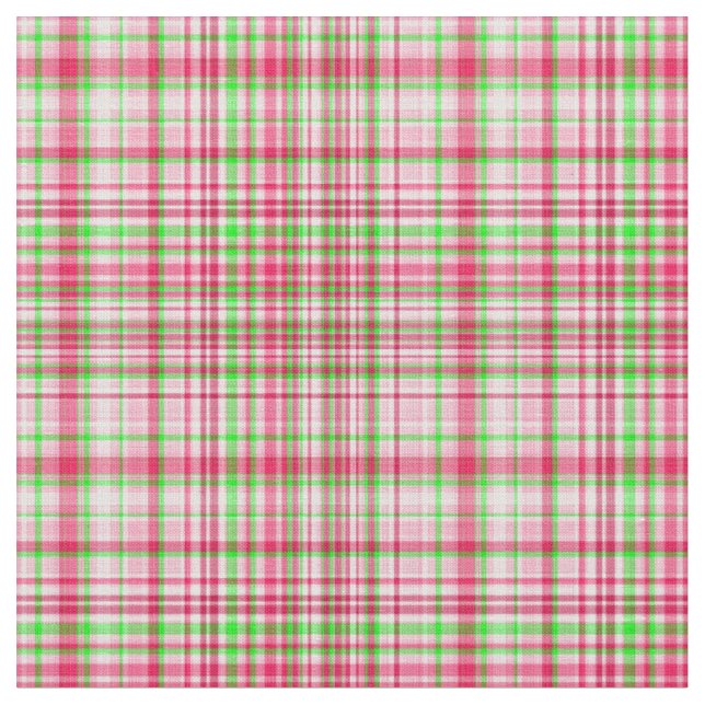 Grönt och Rosa för Play Fabric-Neon 23 Tyg (Närbild)