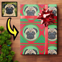 Grönt och rött i helgdag med fotot