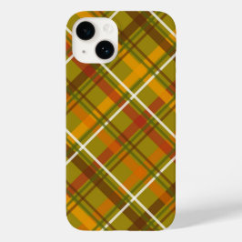 Grönt och rött rutigt tryck skotsk Tartan 