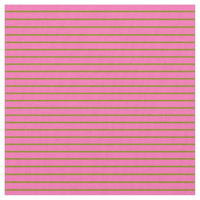 Grönt och Shock rosa Färgad stripe Mönster Tyg (Närbild)