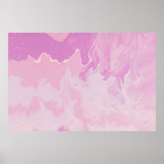 GRÖNT- OCH SVART ABSTRAKT-PAINERING POSTER (Framsidan)