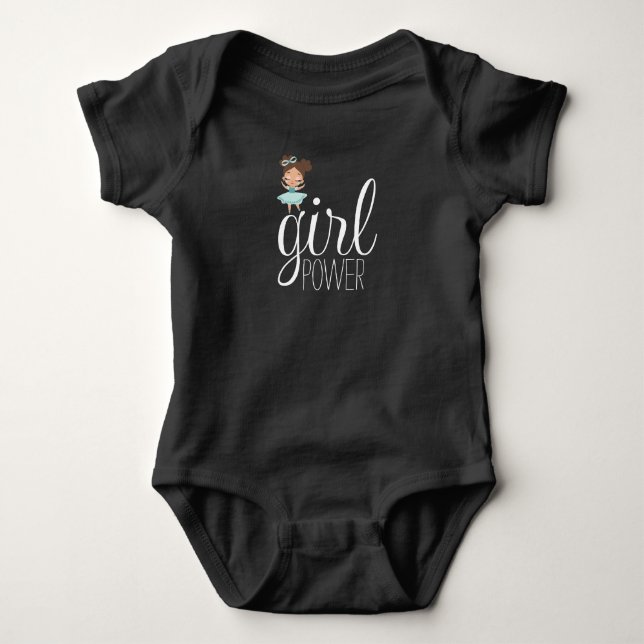 Grönt och svart baby t shirt (Framsida)