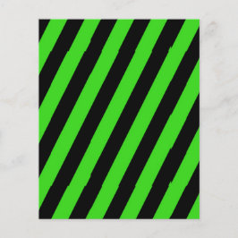 Grönt och svart diagonal rand mönster