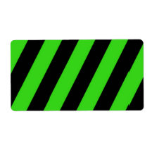 Grönt och svart diagonal rand mönster