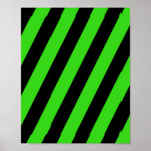 Grönt och svart diagonal rand mönster