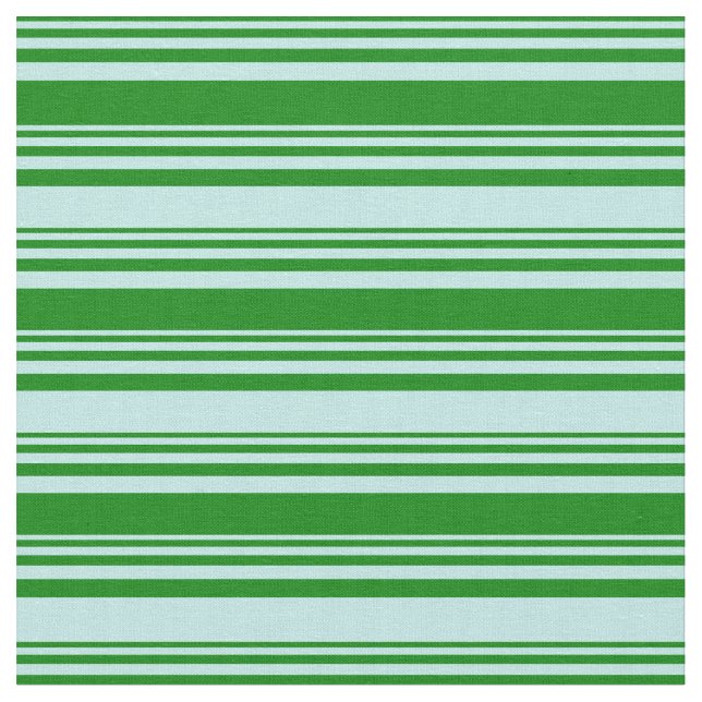 Grönt och turkos Färgad Mönster Tyg (Närbild)