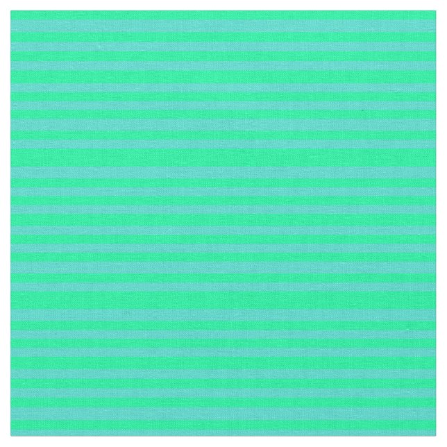 Grönt och turkos Färgad stripe/uttorkad Mönster Tyg (Närbild)