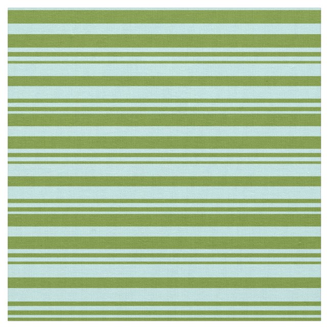 Grönt och turkos Linjer Tyg (Närbild)