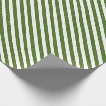 Grönt och vit klassisk jultoma rand