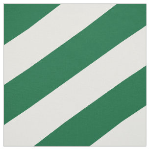 Grönt och vit stripe mönster tyg