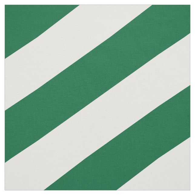 Grönt och vit stripe mönster tyg (Provkarta)