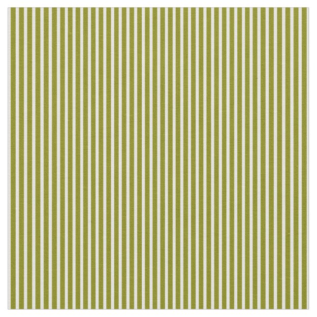 Grönt och vit stripe Mönster Tyg (Närbild)