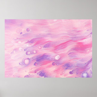 GRÖNT OCH VITA ABSTRAKTER POSTER