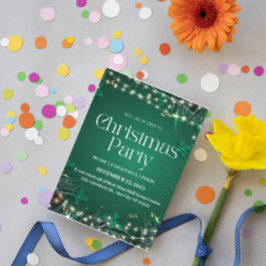 Grönt- och Vita Elegantens inbjudan till julfest