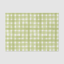 GRÖNT OCH VITE PLAID MÖNSTER