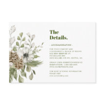 Grönt och vitskog | Information om bröllop Enclos