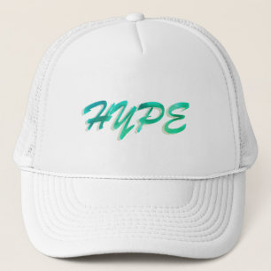 Grönt och vitt Hype Keps