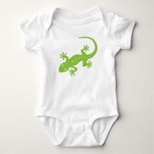 Grönt ödla t shirt