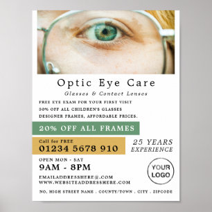 Grönt Öga, Optiker, teknisk rådgivare Poster
