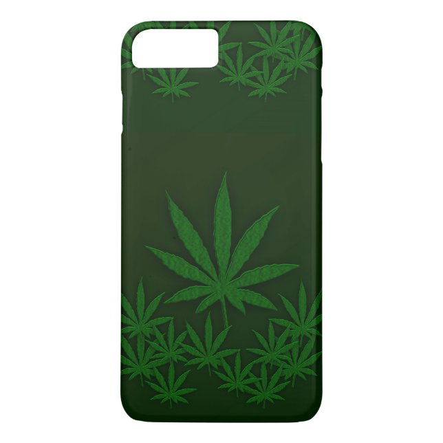 Grönt ogräs iPhone 7 Case-Mate iPhone Skal (Baksida)