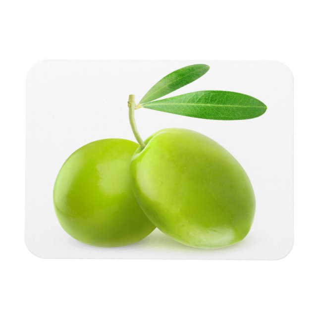 Grönt oliver magnet (Horisontell)