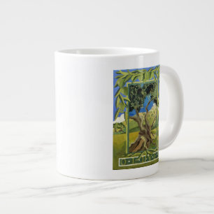 Grönt Olives 2014 Jumbo Mugg