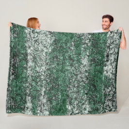 Grönt olja struktur på stift och lint fleecefilt