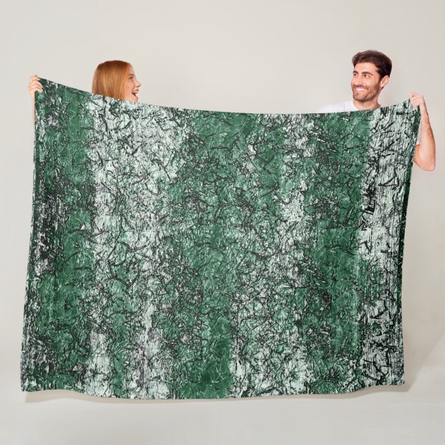 Grönt olja struktur på stift och lint fleecefilt (På plats)