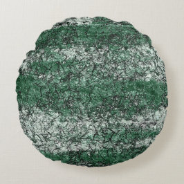 Grönt olja struktur på stift och lint rund kudde