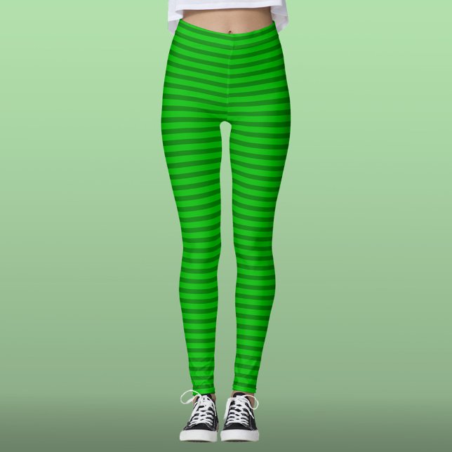 Grönt om Grönt Rand - St. Patrick's Day Leggings (Skapare uppladdad)