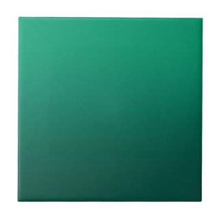 Grönt Ombre-målning Kakelplatta