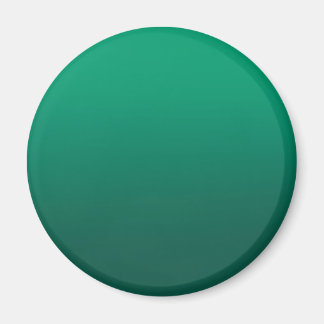 Grönt Ombre-målning Magnet