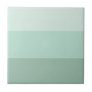 Grönt Ombre Stripe Kakelplatta