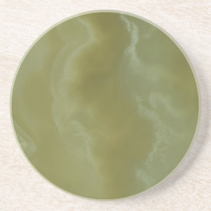 Grönt Onyx Decorative Stone - Elegant Beauty Underlägg Sandsten