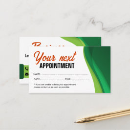 Grönt & Orange Lawncare Landscaping & Gräsmatta Se Tidsbeställning Kort