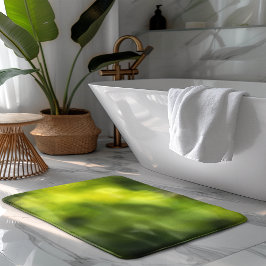 Grönt Oskarp bakgrund för ljus Badrumsmatta