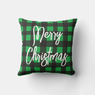 Grönt P God jul Kudde