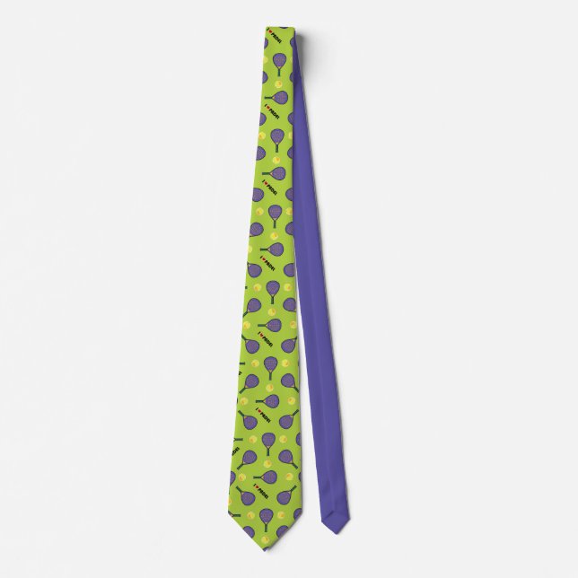 🎾 Grönt Padel Power! Slips (Framsida)
