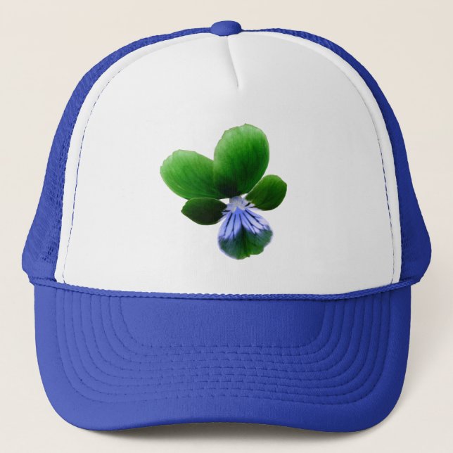 Grönt Pansy Hat Keps (Framsida)