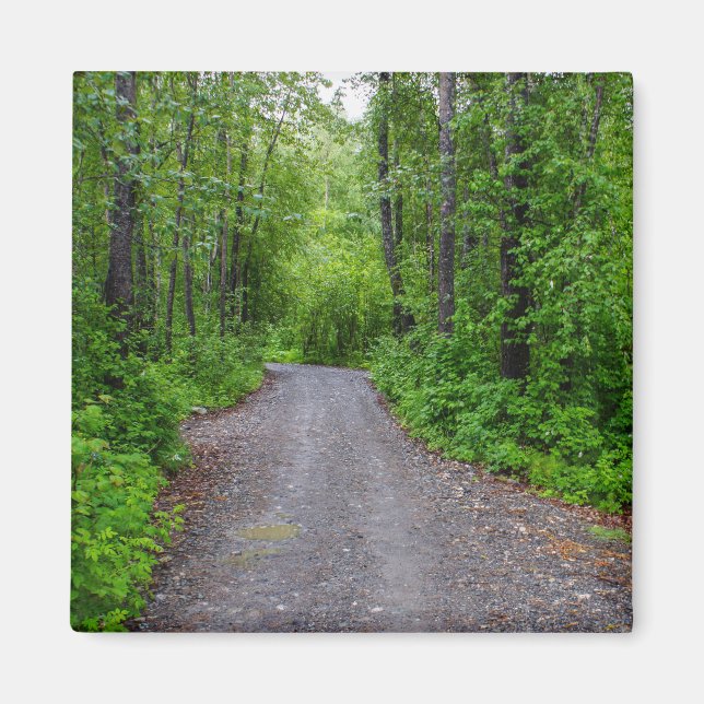 Grönt Paradise Magnet (Framsidan)