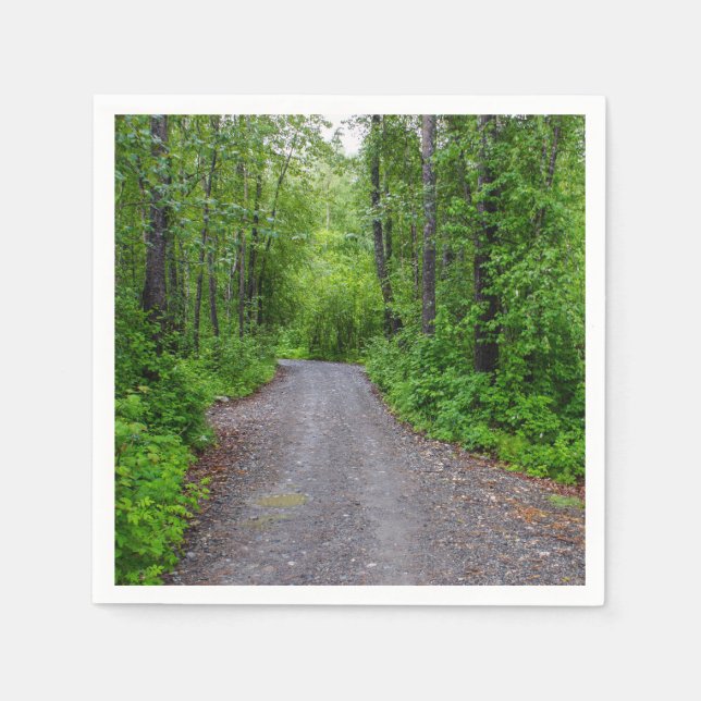 Grönt Paradise Pappersservett (Framsidan)