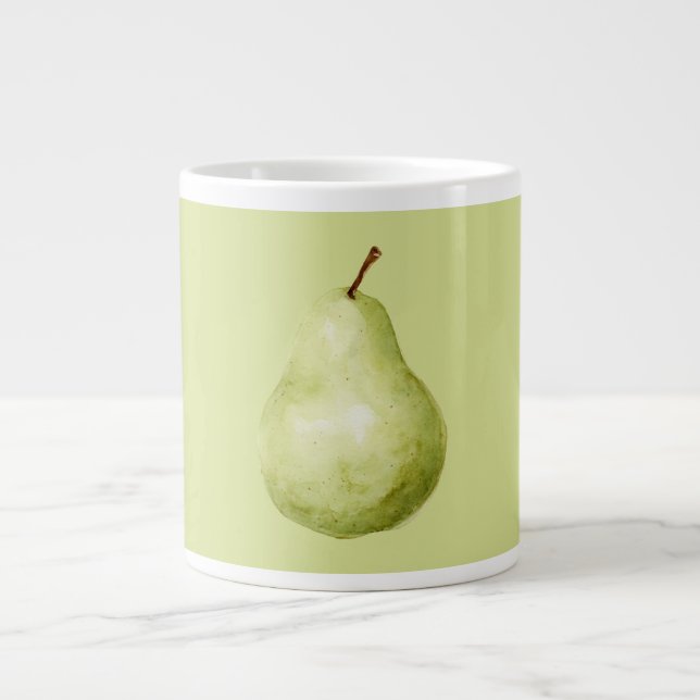 Grönt Päron Jumbo Mugg (Framsidan)