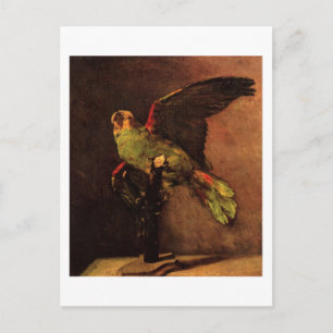 Grönt Parrot (F14), Van Gogh Fine Art Vykort