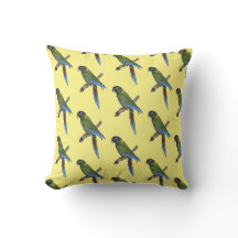 Grönt Parrot Macaw Fine Art Nature Painting