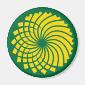 GRÖNT PARTY MAGNET