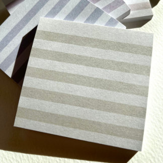 Grönt Pastel Rand Post-it Notes Block