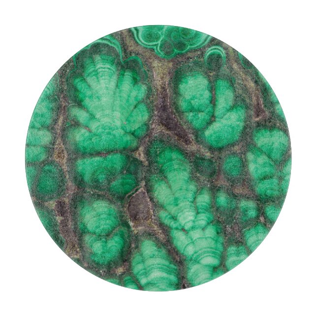 Grönt Patterned Malachite (Framsidan)