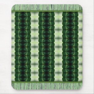 Grönt Patterned Matta Stil Musmatta
